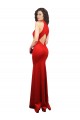 Halter Neck keyhole Front Back Long Formal Stretch Satin Bridesmaid Dress / Prom Dress Brisbane