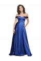 Ball Gown Off the Shoulder Sweetheart Formal Stretch Satin Bridesmaid Dress / Prom Dress Brisbane