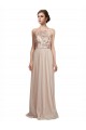 Sweetheart Tulle Bridesmaid Dress with High Neck Illusion Bodice Brisbane