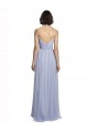 Spaghetti Strap Tulle Bridesmaids Dress with Ruched Bodice Brisbane