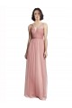 V-Neck Illusion Tulle Bridesmaids Dress Brisbane