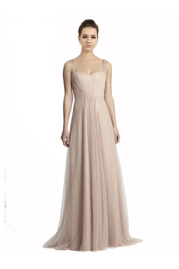 Sweetheart A-Line Tulle Draped Bridesmaid Dress Brisbane