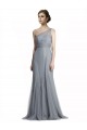 One Shoulder Tulle Fit and Flare Bridesmaid Dress Brisbane