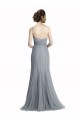 One Shoulder Tulle Fit and Flare Bridesmaid Dress Brisbane