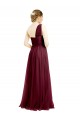 One Shoulder Floor Length Long Tulle Bridesmaid Dress Brisbane
