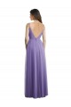 Sweetheart Deep V-Back Tulle Bridesmaid Dress with Draped Bodice Brisbane
