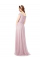 Off the Shoulder Long A-Line Tulle Bridesmaid Dress Brisbane