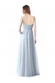 Wrapped Ruched Natural Waist Slim Soft Tulle Bridesmaid Dress Brisbane
