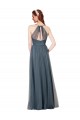 Beach-inspired Sweetheart Tulle Long Bridesmaid Dress Brisbane