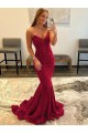 Sweetheart Sleeveless Long Sweep Train Velvet Sequin Prom Dress Brisbane