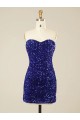 Short Sweetheart Velvet Sequin Homecoming Dress / Prom Dress Brisbane