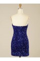 Short Sweetheart Velvet Sequin Homecoming Dress / Prom Dress Brisbane