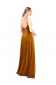Long Velvet Cowl Neck Slip Bridesmaid Dress / Prom Dress Brisbane