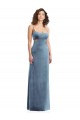 Spaghetti Strap Long Full Length Formal Velvet Maxi Bridesmaid Dress / Prom Dress Brisbane