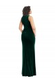 Square Neck Long Velvet Maxi Bridesmaid Dress / Prom Dress Brisbane