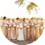 Shop Gold Bridesmaid Dresses Brisbane