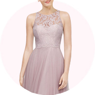 Shop Illusion Neck Bridesmaid Dresses Brisbane
