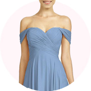 Shop Off the Shoulder Bridesmaid Dresses Brisbane