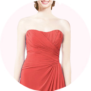 Shop Strapless Bridesmaid Dresses Brisbane