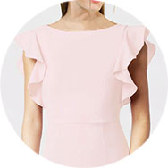 Shop Ruffle Sleeves Bridesmaid Dresses Brisbane