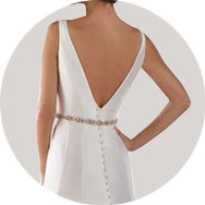 Shop V-Back Wedding Dresses Brisbane
