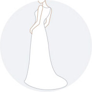Shop Sweep Train Wedding Dresses Brisbane