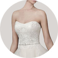 Shop Strapless Wedding Dresses Brisbane